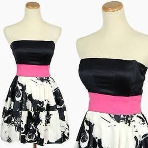 Formal minidress with pockets